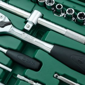 SC09518 - Bộ Dụng Cụ Tổng Hợp 80 Chi Tiết SATA Đầu Vuông 1/4" & 1/2" - Ảnh 4