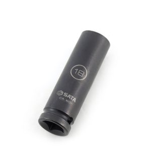 Khẩu Tuýp Dài Thành Mỏng Chịu Lực 1/2 inch 6 Cạnh 18mm