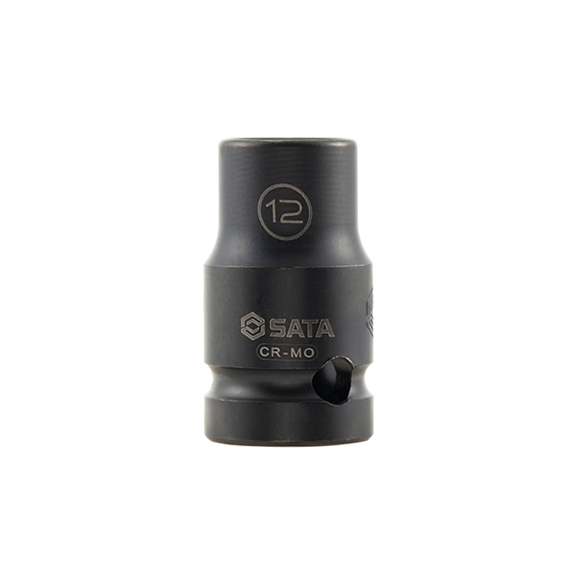 Khẩu Tuýp Lục Giác Thành Mỏng 10mm Đầu Vuông 1/2 inch Chuyên Dụng Cho Súng Siết Bu Lông