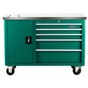SC95208 - Xe Đẩy Dụng Cụ 5 Ngăn Kéo Có Mặt Bàn Thao Tác Inox - Ảnh 3