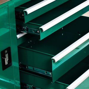 SC95208 - Xe Đẩy Dụng Cụ 5 Ngăn Kéo Có Mặt Bàn Thao Tác Inox - Ảnh 6