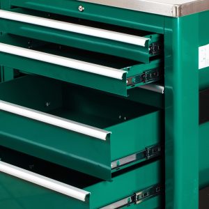 SC95208 - Xe Đẩy Dụng Cụ 5 Ngăn Kéo Có Mặt Bàn Thao Tác Inox - Ảnh 7