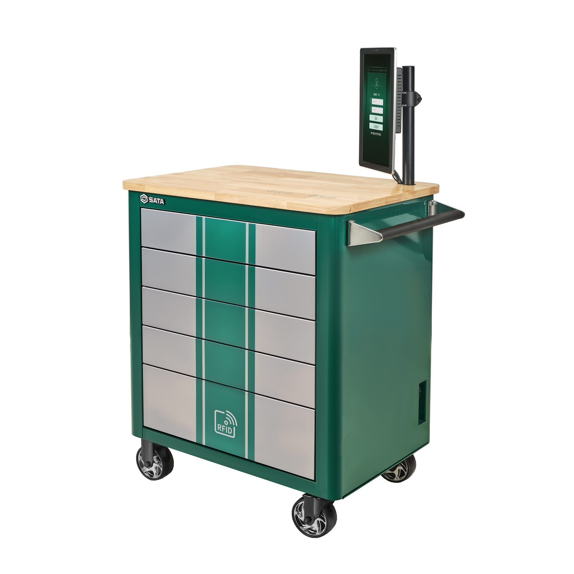 Xe Đẩy Dụng Cụ Thông Minh RFID