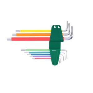 SC09103CH - Bộ Lục Giác Dài 9 Chi Tiết Dòng Màu Sắc - Ảnh 3
