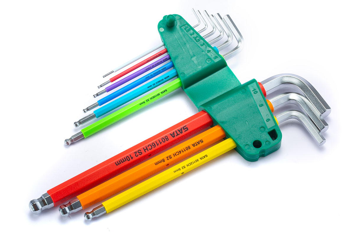 SC09101CH - Bộ Lục Giác Dài Đầu Bi 9 Chi Tiết Dòng Cầu Vồng - Ảnh 8