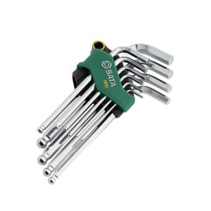 SC09112 - Bộ Cờ Lê Lục Giác Cán Dài Đầu Bi 10 Chi Tiết - Ảnh 5
