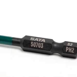 SC59703 - Bộ 10 Mũi Vít Chịu Lực SATA Chuôi Lục Giác 1/4 inch Phillips #2 (Dài 50mm) - Ảnh 4