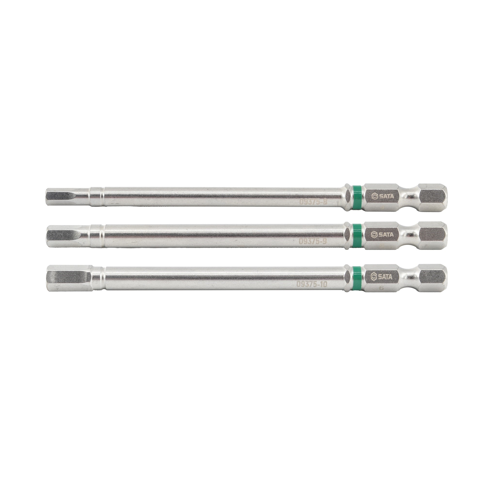 Bộ 3 Mũi Vít Lục Giác Chuôi 1/4 inch Dài 100mm (4