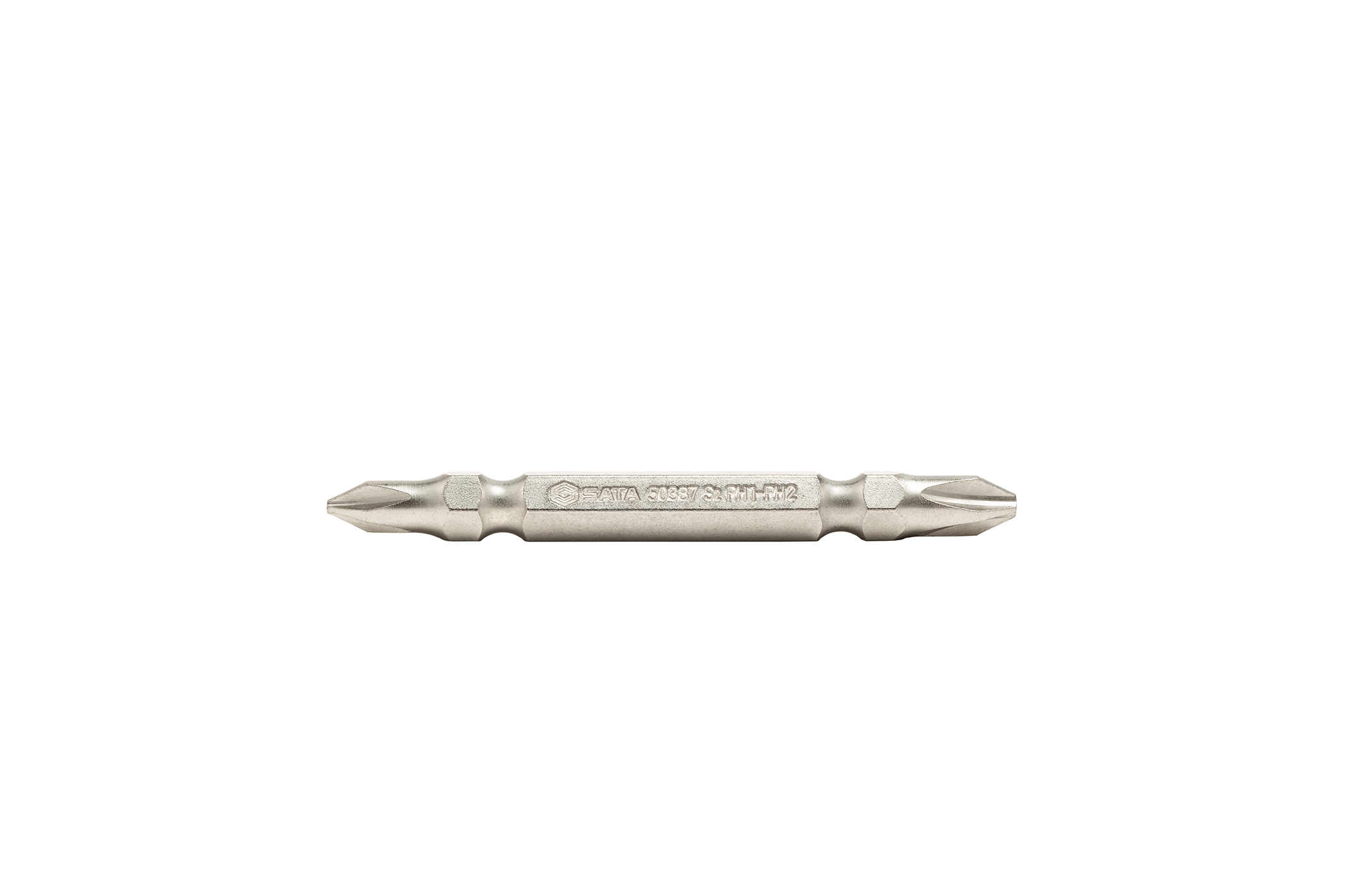 Bộ 5 Mũi Vít Hai Đầu Phillips PH1-PH2 Chuôi Lục Giác 1/4 inch SATA Dài 65mm