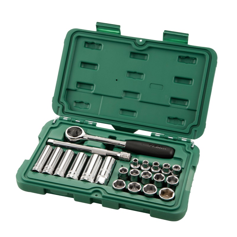 Bộ Khẩu Tuýp 3/8 Inch 21 Chi Tiết
