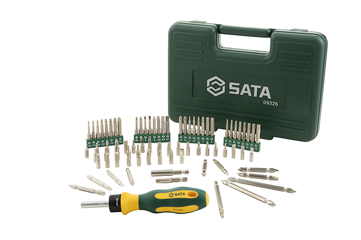 SC09326 - Bộ Mũi Vít & Trợ Lực Chuôi Lục Giác 1/4" SATA 80 Chi Tiết - Ảnh 9