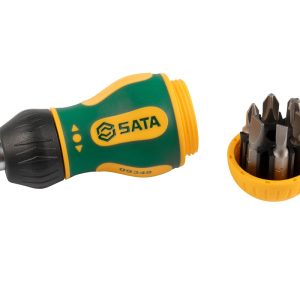 SC09376 - Bộ Tua Vít Đa Năng Lùn Có Cần Đảo Chiều 17 Chi Tiết - Ảnh 5