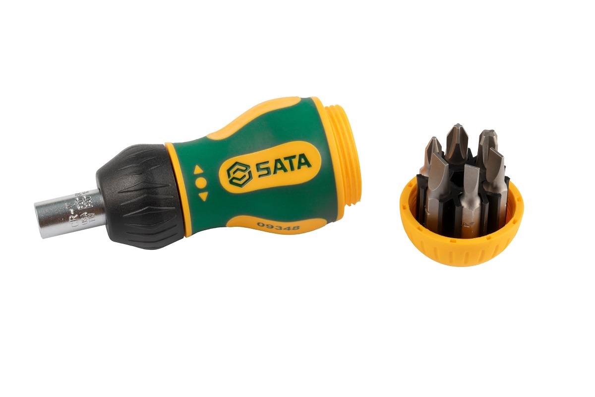 SC09376 - Bộ Tua Vít Đa Năng Lùn Có Cần Đảo Chiều 17 Chi Tiết - Ảnh 5