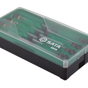 SC09316 - Bộ Tuốc Nơ Vít Chính Xác 9 Chi Tiết Đầu Dẹt & Phillips SATA - Ảnh 3