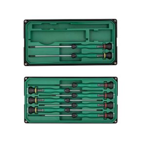 Bộ Tuốc Nơ Vít Chính Xác 9 Chi Tiết Đầu Dẹt & Phillips SATA
