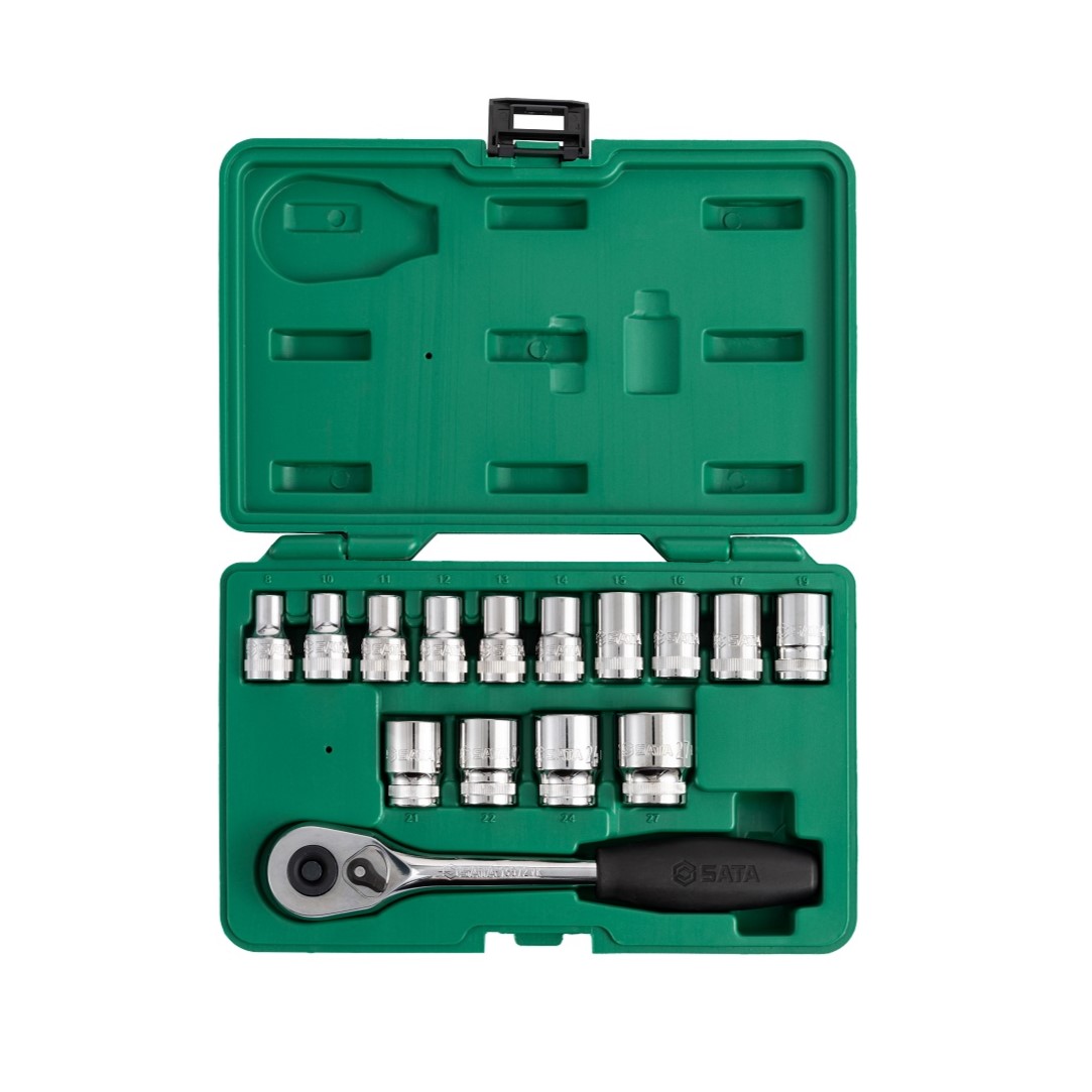 Bộ Tuýp Lục Giác Hệ Mét 1/2 inch 15 Chi Tiết