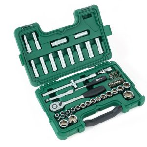 SC09007 - Bộ Tuýp & Mũi Vặn Vít 58 Chi Tiết Đầu Vuông 1/2" (12.5MM) SATA - Ảnh 3