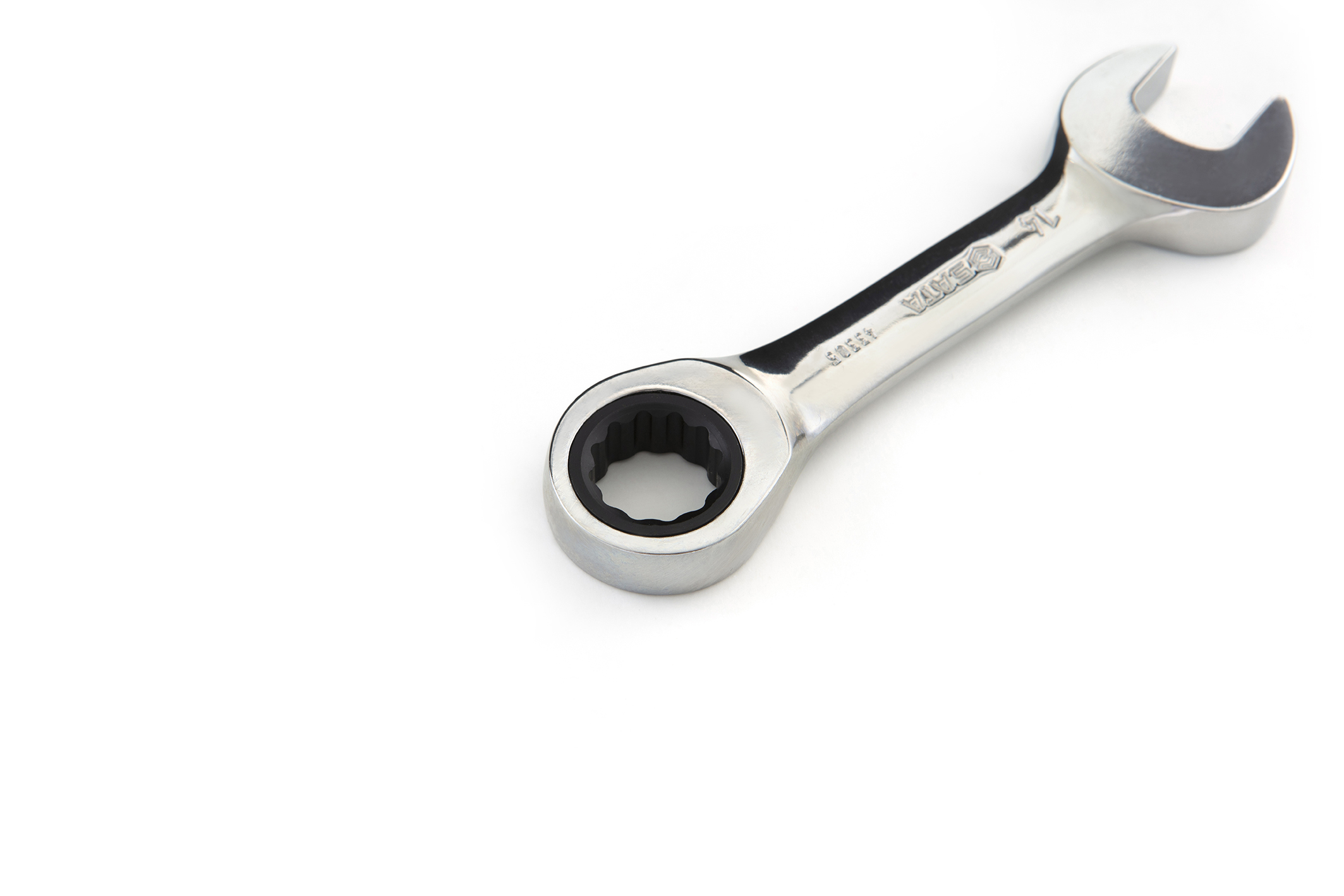 SC43310 - Cờ Lê Cóc Đuôi Ngắn Đánh Bóng Toàn Diện 19mm - Ảnh 2