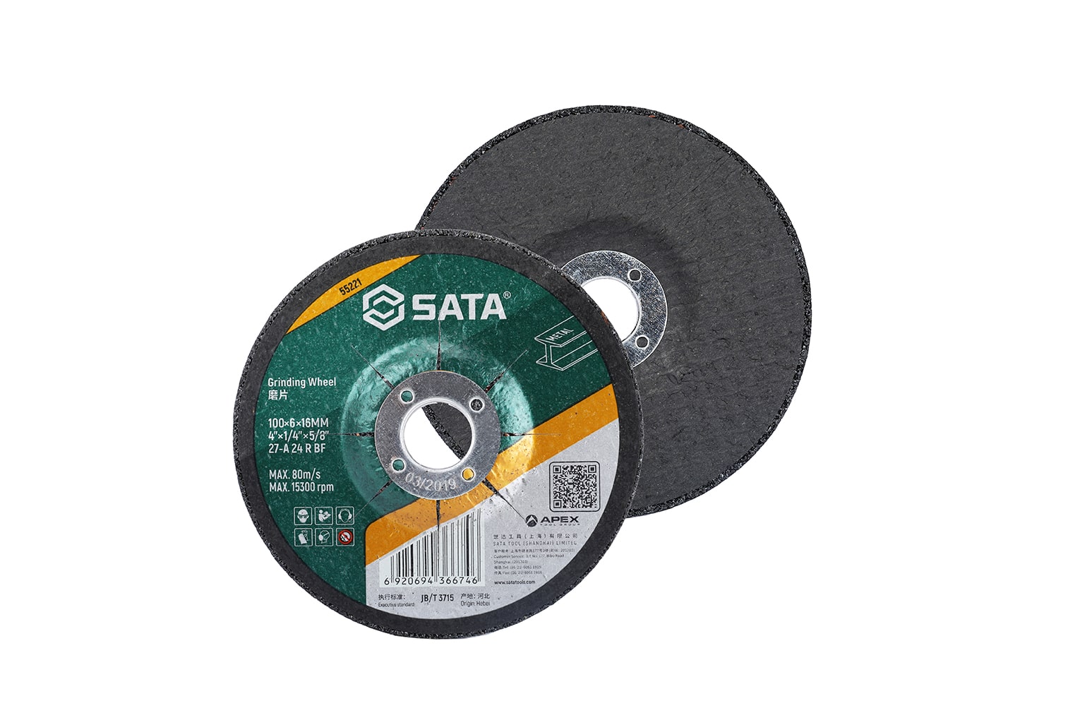 SC55221 - Đá Mài SATA 100x6x16MM - Ảnh 3