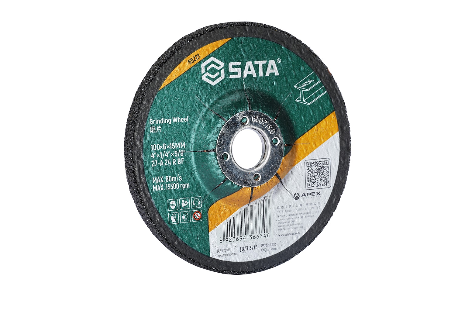 SC55221 - Đá Mài SATA 100x6x16MM - Ảnh 5