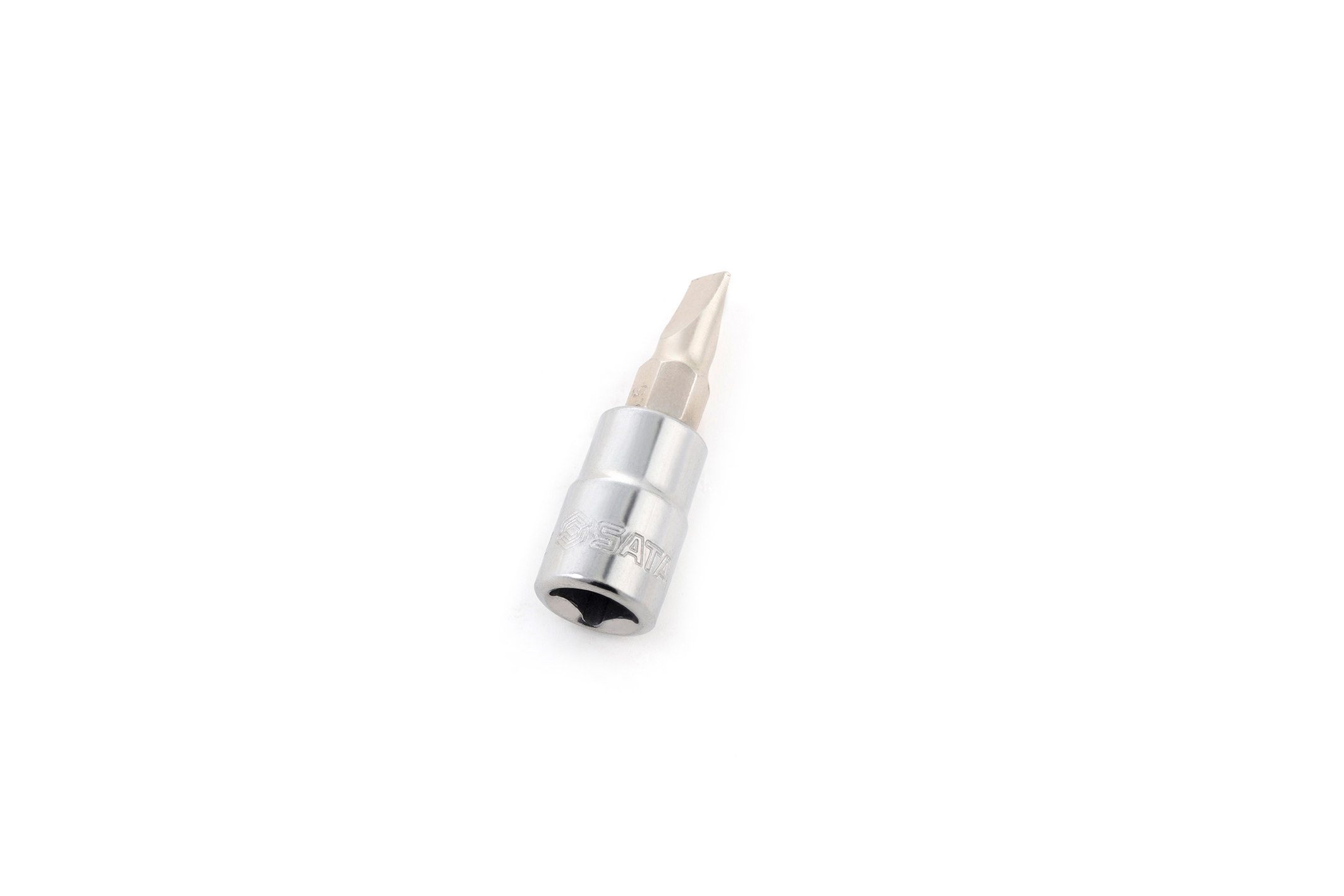 Đầu Khẩu Tuýp Mũi Vít Dẹt 1/4 inch 4mm SATA SC21501