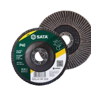 SC55401 - Đĩa Chà Nhám Xếp SATA 100mm P40 16mm - Ảnh 2
