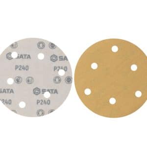 Đĩa Chà Nhám Tự Dính SATA Ø125mm P80 6 Lỗ
