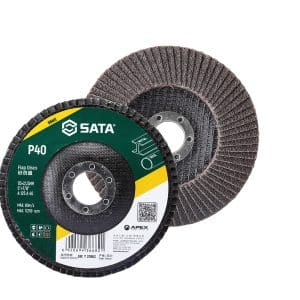 SC55411 - Đĩa Mài Xếp SATA 125mm P40 Lỗ 22.23mm - Ảnh 2