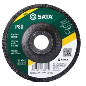 Đĩa Mài Xếp SATA 125mm P80 x 22.23mm