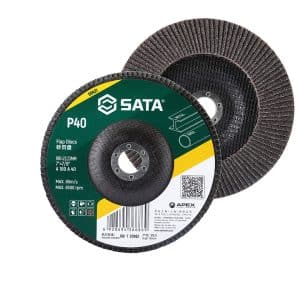 SC55421 - Đĩa Mài Xếp SATA 180mm P40 Đường Kính Trong 22.23mm - Ảnh 2