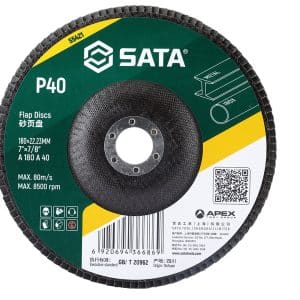 Đĩa Mài Xếp SATA 180mm P40 Đường Kính Trong 22.23mm