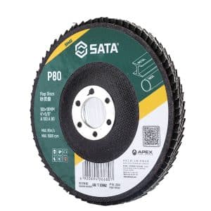 SC55403 - Đĩa Xếp Chà Nhám SATA 100x16mm P80 - Ảnh 2