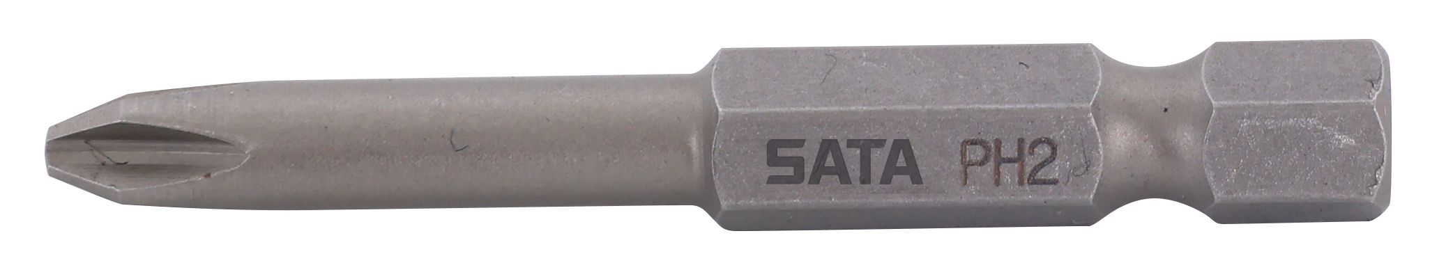 Bộ 10 Mũi Vít Phillips SATA PH0 Dài 50mm Chuôi Lục Giác 1/4 inch