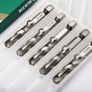 SC50804 - Bộ 5 Mũi Khoan Kết Hợp Taro HSS M4x0.7MM - Ảnh 3
