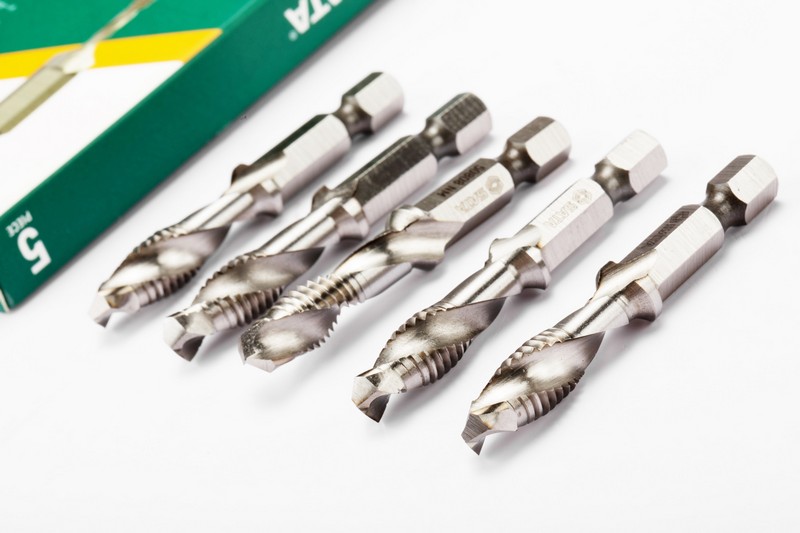 SC50804 - Bộ 5 Mũi Khoan Kết Hợp Taro HSS M4x0.7MM - Ảnh 6