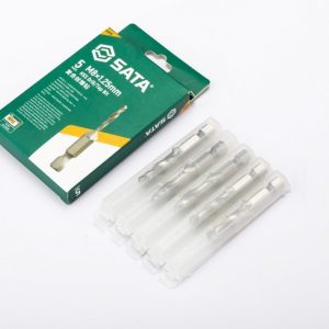 SC50805 - Bộ 5 Mũi Khoan Taro Thép Gió HSS SATA M5x0.8mm - Ảnh 2