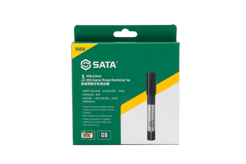 SC50616 - Bộ 5 Mũi Taro Ren Thô HSS M16x2.0MM - Ảnh 3