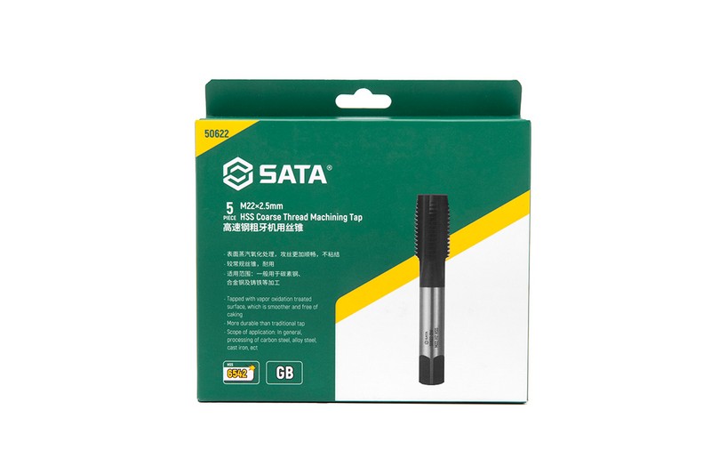 SC50624 - Bộ 5 Mũi Taro Ren Thô HSS M24x3.0MM SATA - Ảnh 4