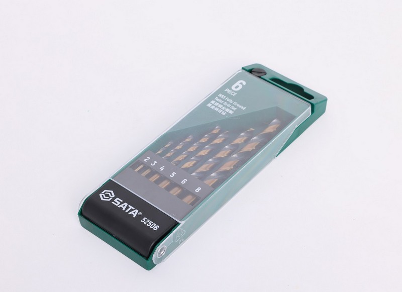 SC52506 - Bộ 6 Mũi Khoan Xoắn HSS Mài Toàn Phần - Ảnh 2