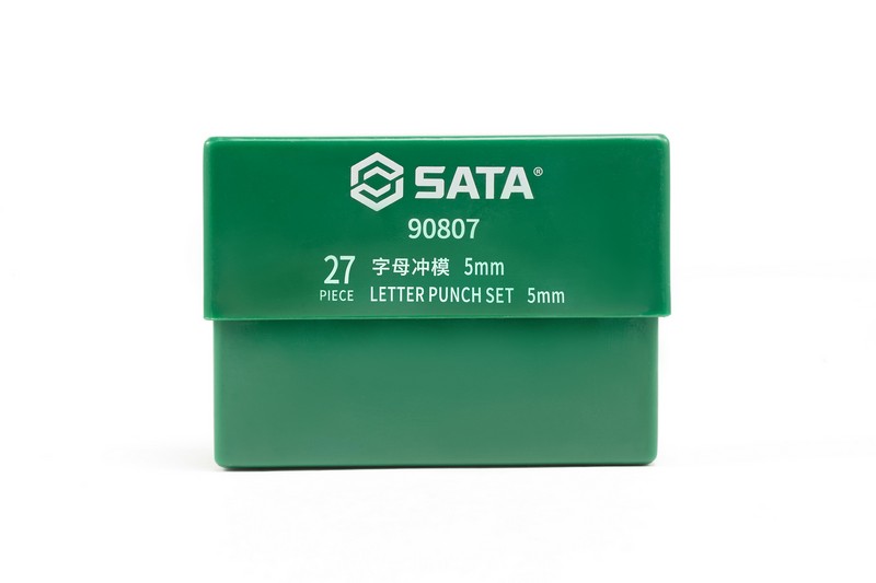 SC90809 - Bộ Đột Chữ Cái SATA 27 Chi Tiết Cỡ 8mm - Ảnh 2