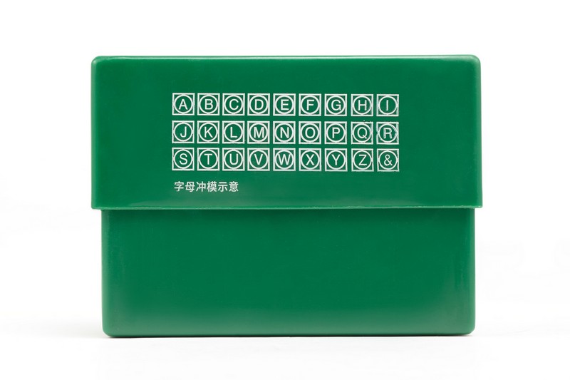 SC90807 - Bộ Đột Dập Chữ Cái 27 Chi Tiết SATA, Kích Thước Chữ 5mm - Ảnh 3