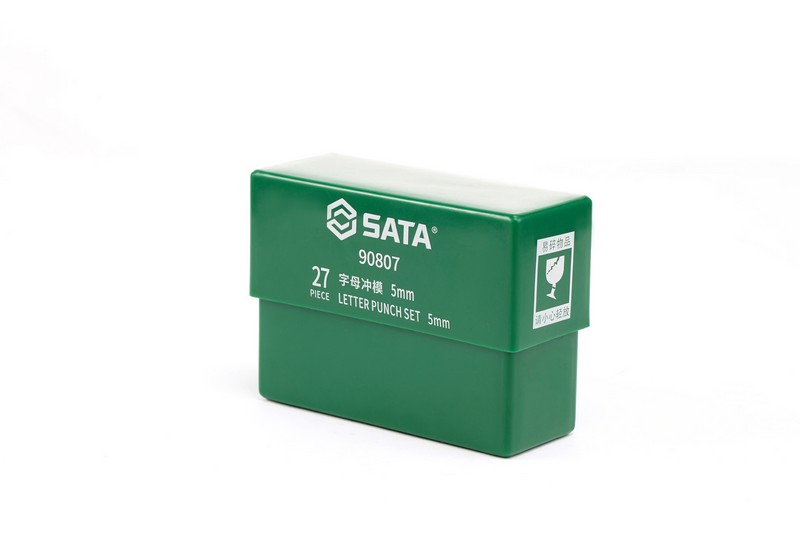 SC90807 - Bộ Đột Dập Chữ Cái 27 Chi Tiết SATA, Kích Thước Chữ 5mm - Ảnh 4