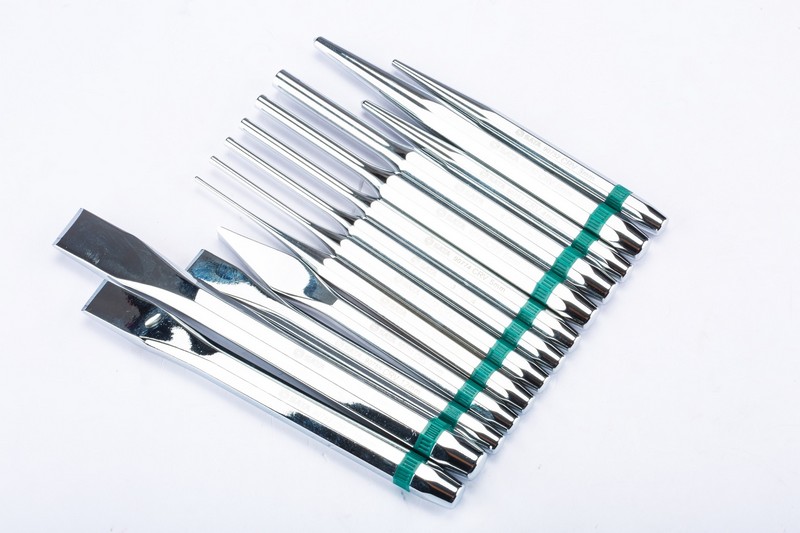 SC09164 - Bộ Đục và Đột Hợp Kim Cr-V 13 Chi Tiết - Ảnh 4