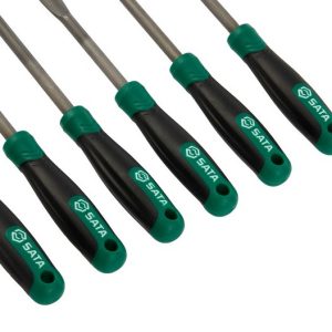 SC03701 - Bộ Giũa Tay Cầm Cao Su 6 Cây 3x140mm - Ảnh 3