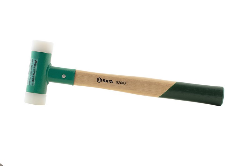 SC92602 - Búa Không Nảy Cán Gỗ Hickory SATA 35MM - Ảnh 2