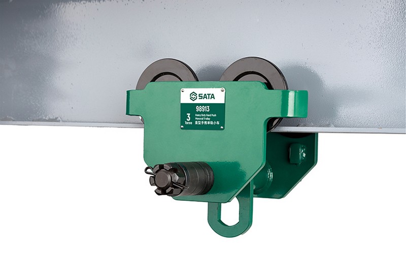 SC98914 - Con Chạy Đẩy Tay Dầm Chữ I Tải Trọng 5 Tấn - Ảnh 12