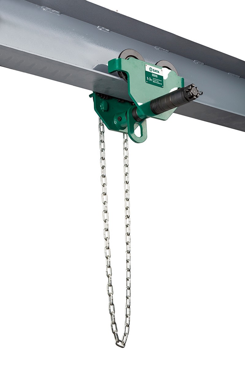 SC98918 - Con Chạy Kéo Tay Dầm Chữ I Chịu Tải Nặng 3 Tấn 3 Mét - Ảnh 8
