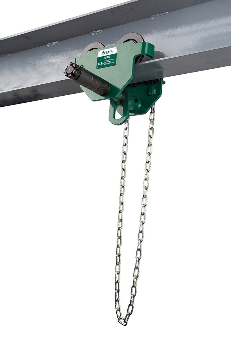 SC98918 - Con Chạy Kéo Tay Dầm Chữ I Chịu Tải Nặng 3 Tấn 3 Mét - Ảnh 4