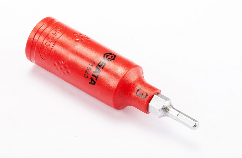 SC11523 - Đầu Tuýp Lục Giác Cách Điện VDE 3MM (Chuôi 1/4 inch) - Ảnh 3