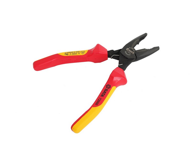 SC72666 - Kìm Điện Mỏ Nhọn Đa Năng Cách Điện VDE 8 inch - Ảnh 5